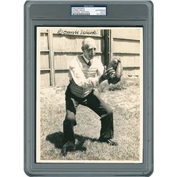 Connie Mack Signed Photograph - PSA/DNA