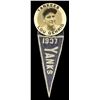 Image 1 : Scarce 1937 Lou Gehrig Stadium Pin with Felt Pennant Still Intact!