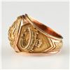 Image 3 : Rare 1964 New York Mets 10K Gold RIng Presented to Ralph KIner to Commemorate the Opening of Shea St