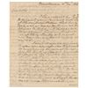 Image 1 : George Washington 1786 Signed Handwritten Letter