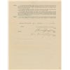 Image 1 : Pie Traynor 1922 Pittsburgh Pirates Signed Player Contract with Barney Dreyfuss - Traynor's First Fu