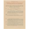 Image 2 : Joe Sewell 1927 Cleveland Indians Signed Player Contract