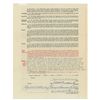 Image 1 : Babe Ruth 1932 New York Yankees Signed Player Contract
