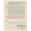Image 1 : Bill Dickey 1935 New York Yankees Signed Player Contract