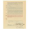 Image 1 : Lou Gehrig 1935 New York Yankees Signed Player Contract