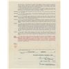 Image 1 : Joe Medwick 1936 St. Louis Cardinals Signed Player Contract with Branch Rickey