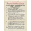 Image 2 : Joe Medwick 1936 St. Louis Cardinals Signed Player Contract with Branch Rickey