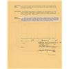 Image 1 : Joe McCarthy 1941 New York Yankees Signed Manager's Contract