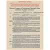 Image 2 : Ralph Kiner 1946 Pittsburgh Pirates Signed Player Contract (Rookie Season—Led NL in Home Runs)