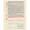 Image 1 : Bob Lemon 1946 Cleveland Indians Signed Player Contract