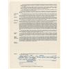 Image 1 : Gil Hodges 1949 Brooklyn Dodgers Signed Player Contract