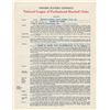 Image 2 : Gil Hodges 1949 Brooklyn Dodgers Signed Player Contract