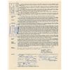 Image 1 : Enos Slaughter 1959 New York Yankees Player Signed Contract