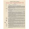 Image 2 : Enos Slaughter 1959 New York Yankees Player Signed Contract