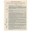 Image 2 : Joe Torre 1960 Milwaukee Braves Signed Player Contract (Rookie Contract)