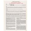 Image 2 : Hank Aaron 1974 Atlanta Braves Signed Player Contract (Breaks Home Run Record)