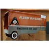 Image 2 : 1950'S ALLIED VAN LINES PRESSED STEEL TRAILER