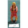 Image 1 : VINTAGE HANDCARVED WOOD NATIVE FIGURE