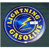 Image 1 : LIGHTNING GASOLINE METAL SIGN