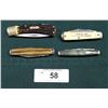 Image 1 : FOUR VINTAGE POCKET KNIVES