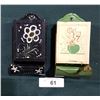 Image 1 : TWO ANTIQUE TIN MATCH BOX HOLDERS