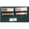 Image 1 : TWO VINTAGE MARINE BAND HOHNER HARMONICAS IN THE KEYS OF B & E