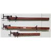 Image 1 : THREE ANTIQUE WOOD CLAMPS