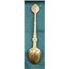 Image 3 : COSTUME JEWELRY BOX W/BRASS CORONATION SPOON & 1940'S GERBER SPOON IN BOXES