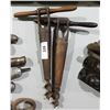 Image 1 : TWO ANTIQUE CARPENTRY HOLE AUGERS