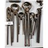 Image 1 : SEVEN BLACKSMITH/FARRIER TOOLS