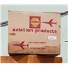 Image 1 : VINTAGE SHELL AVIATION OIL SHIPPING CARDBOARD BOX