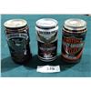 Image 1 : THREE COLLECTIBLE HARLEY DAVIDSON BEER CANS