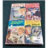 Image 1 : FOUR VINTAGE SHIRLEY'S FLIGHT AIR HOSTESS HARD COVER NOVELS