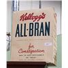 Image 1 : VINTAGE KELLOGS ALL BRAN CEREAL BOX STORE DISPLAY