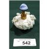 Image 1 : VINTAGE HAND PAINTED PORCELAIN PERFUME BOTTLE