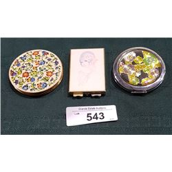 3 VINTAGE COMPACTS