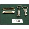 Image 1 : 4 VINTAGE BOTTLE OPENERS