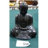 Image 1 : METAL BUDDHA STATUE 6"