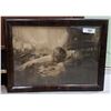 Image 1 : ANTIQUE FRAMED PRINT