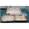Image 1 : APPROX 64 PC SET BOHEMIAN CRYSTAL STEMWARE