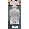Image 1 : PINWHEEL CRYSTAL WHISKEY DECANTER