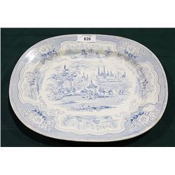 LARGE ANTIQUE ENGLISH PLATTER