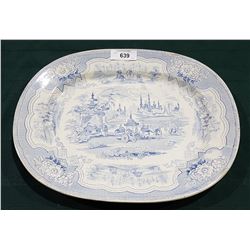 LARGE ANTIQUE ENGLISH PLATTER