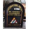 Image 1 : WOODEN POOL HALL SIGN