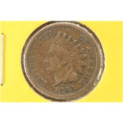 1863 INDIAN HEAD CENT