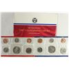 Image 2 : 1987 US MINT SET (UNC) P/D (WITH ENVELOPE)