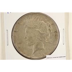 1922-D PEACE SILVER DOLLAR