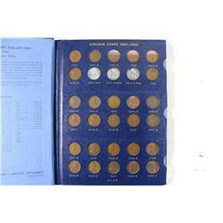 NEARLY COMPLETE 1941 UP LINCOLN CENT ALBUM 85