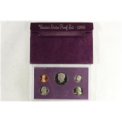 1985 US PROOF SET (WITH BOX)