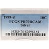 Image 3 : 1999-S SILVER ROOSEVELT DIME PCGS PR70 DCAM